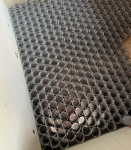 Éléments filtrants agglomérés d'acier inoxydable d'accessoires de filtre industriel et matériel tissé perforé en métal de tubes filtrants de maille - Product Image 4