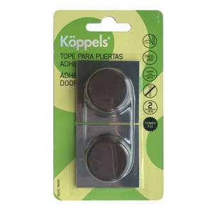 Tope redondo adhesivo de acero inoxidable, 2 unidades, ideal para protección de superficies y reducción de ruido. - Product Image 2