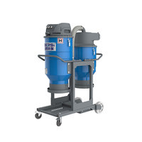 Aspirateur industriel monophasé à double cylindre série T5, 3,6 kW/240 mBar, extracteur de poussière pour le ponçage et le polissage des sols