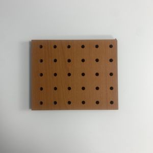 Panneaux acoustiques modernes personnalisables à succès, finition placage, panneau mural insonorisant pour hôtels, modèle 3D, écologique - Product Image 3