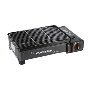 Mini quemador de gas de 3200W con certificado CE, cocina portátil para acampar al aire libre con potencia de fuego automática, parrilla para barbacoa de combustible de butano y hierro - Product Image 4