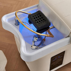 Cama de Masaje Minimalista de Cuero PU al por Mayor con Reposapiés Fijo, Fácil de Limpiar, para Uso Comercial en Salones - Product Image 3