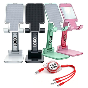 Soporte Plegable Ajustable para Teléfono Móvil con Logotipo Personalizado al por Mayor, Soporte Universal para Teléfono y Tableta de Escritorio para Todos los Teléfonos - Product Image 1