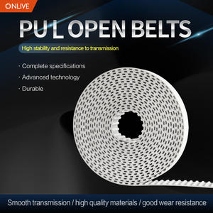 H, Xh, L, Xl, Htd, Std 3M,5M,8M,14M,T2.5, T10, At5, At10, at20 Aangepaste Pu-Cleated Distributieriem Met Kracht Of Supergrip - Product Image 5