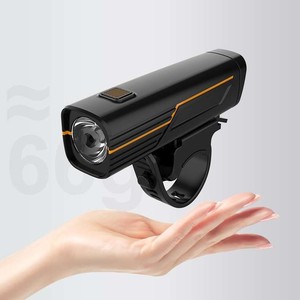 Nouveau phare de vélo de route LED rechargeable de type C, ABS, étanche IPx4, capteur nocturne, alimenté par batterie, phare <span class=keywords><strong>avant</strong></span> de vélo - Product Image 3