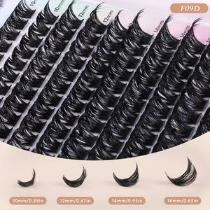 <span class=keywords><strong>Vente</strong></span> flash : Kit d'extensions de cils individuels DIY, kit d'extensions de cils en bande, cils en grappe, kit d'extensions de cils, cils en grappe pré-coupés - Product Image 4