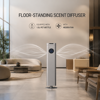 Crearoma G-air Nouveau Diffuseur d'Arômes Sans Eau Grande Capacité Contrôle par APP Diffusion Électrique Commerciale Professionnelle en Aluminium