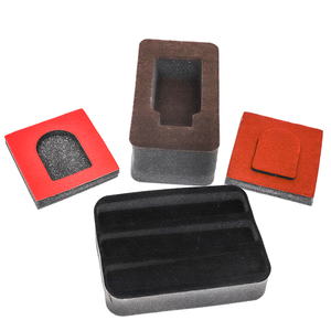 Flocking EVA Foam Insert Flocked Foam Box Tray Liner