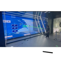 Jeux de projection interactifs, pointeur laser double lumière, multi-touch, écran LED interactif haute précision