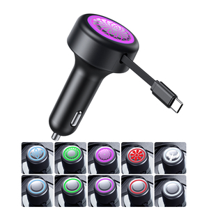 STW Customizable light small 20w retractable car charger fast charging manufacturer - Product Image 1
