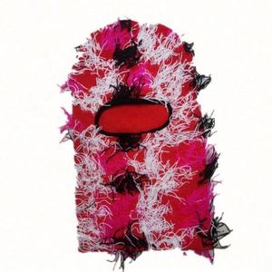 Bonnet en laine tricoté camouflage à trou unique, personnalisé et tendance pour l'hiver - Product Image 5