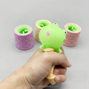 ของเล่นบีบกบป๊อปอัพ - ของเล่นเสริมประสาทสัมผัสใหม่ปี 2023 สำหรับผู้ใหญ่ ของเล่นคลายเครียดบนโต๊ะ และช่วยบรรเทาความวิตกกังวล - Product Image 1