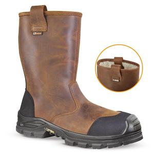 JALLATTE - 00JJE19-37 Bota DE SEGURIDAD marrón/negra JALBOX B SAS S3 CI HI HRO SRC - EAN 8033546229354 BOOTS - Product Image 1