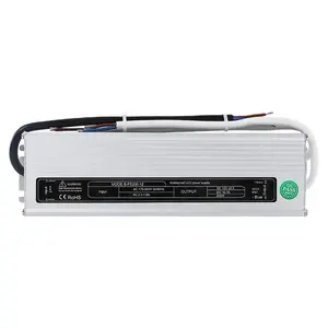 Switching Power Supply Tahan Air IP67 200W 12V 24V AC Ke DC SMPS untuk Lampu LED dengan CE dan RoHS