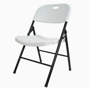 Modern Design White Plastic Folding <b>Chairs</b> Bulk Wholesale for Garden Events Parties Weddings-Portable <b>Stackable</b> - Product Image 3