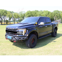 Kit de carrosserie complet avec pare-chocs et calandre pour Ford F150 2018-2020, mise à niveau vers le modèle F150 Raptor 2024, marchepieds latéraux, feux de voiture, kit de lifting