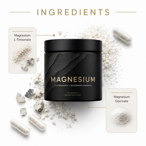 Customized Certified Health Supplement 400mg Magnesium L-Threonate L-Theanine Capsules Improve Immunity Nutrient Fortifier - Product Image 3
