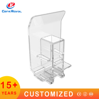 Système de rayonnage automatique par gravité pour congélateur, avec poussoir à bouteilles coulissant en PVC, pour produits liquides et cigarettes en vente au détail, modèle Centroyal