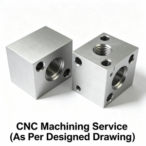 บล็อกวาล์วน้ำมันไฮดรอลิกอะลูมิเนียมแบบกำหนดเอง ผลิตด้วยเครื่อง CNC สำหรับควบคุมการไหลของน้ำมันในอุปกรณ์ก่อสร้างรถขุด - Product Image 1