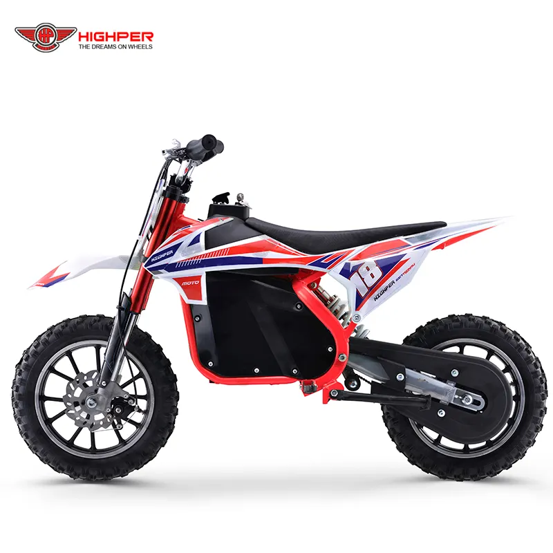 Moto électrique pour enfants, motocross, Mini-Moto, Pit bike, 36V, 500W, 800W