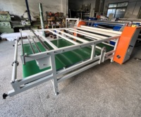 Presse à chaud automatique rouleau à rouleau, état neuf, avec rouleau de calandre à huile, imprimante à plat 120CM pour impression par sublimation