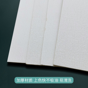 Planche de peinture à l'huile ronde en bois blanc pour usage intérieur, faite à la main, sans cadre - Product Image 5