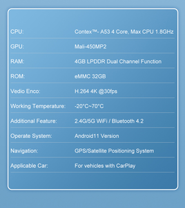 Carplay Box MMB 11 <span class=keywords><strong>Android</strong></span> AI Box Nâng Cấp Không Dây Carplay <span class=keywords><strong>4</strong></span> + 64GB - Product Image 6