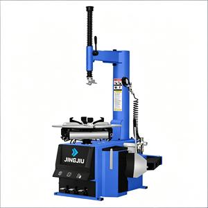 Jingjiu 925 - Desmontadora de Neumáticos Semiautomática para Automóviles, Máquina de Cambio de Neumáticos de 24 Pulgadas, Equipo de Servicio de Ruedas, Fuente de Alimentación Multivoltaje - Product Image 1