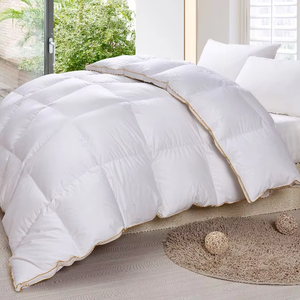 <span class=keywords><strong>Couette</strong></span> en duvet d'oie 80% en gros, 100% coton satiné, <span class=keywords><strong>couette</strong></span> de lit confortable avec garnissage en plumes de canard pour la literie à domicile et à l'hôtel - Product Image 1