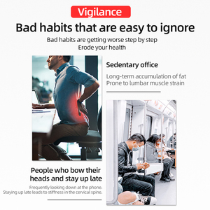 Rodillo de masaje relajante muscular de oficina, masaje de alivio del dolor recargable de mano y equipo de belleza para Fitness - Product Image 4