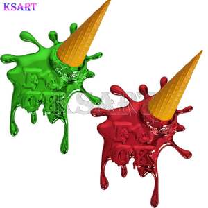 Vendita calda popolare resina decorazioni artistiche cioccolato gelato modelli decorazione parete scultura Dolce Vita - Product Image 4