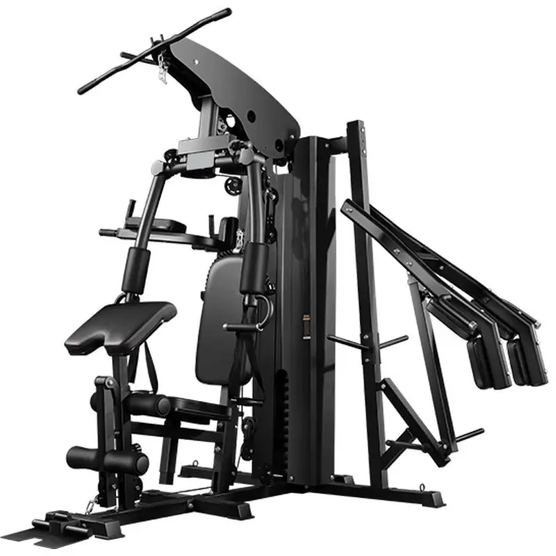 Machine de fitness polyvalente salle de sport multifonction, cadre de portail intérieur complet, entraînement musculaire, machine de fitness