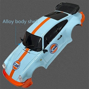 Voiture de drift RC LDRC GTR à l'échelle 1/18 LD1898 RTR avec contrôle 2,4 GHz et gyroscope pour drifts à grande vitesse et lumières LED 1898 - Product Image 5