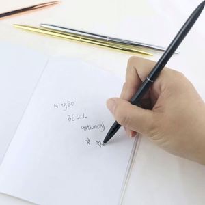 Hot Selling High Quality Slim Metal Ballpoint <b>Pen</b> with Custom Logo Elegant Signature Design 0.7mm Tip Novelty Toothpick <b>Pen</b>-Gift - Product Image 6
