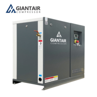 Compresseur d'air à spirale sans huile GiantAir 7,5 kW 30 bars 10 CV 20 CV 4500 PSI 500 L Nouveau moteur 11 kW 12 bars 15 bars 16 bars