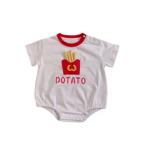 Vente en gros Barboteuse unisexe en coton <span class=keywords><strong>pour</strong></span> bébés manches courtes combinaison mince d'été <span class=keywords><strong>pour</strong></span> nouveau-né <span class=keywords><strong>12</strong></span> <span class=keywords><strong>mois</strong></span> ensemble <span class=keywords><strong>pour</strong></span> activités <span class=keywords><strong>de</strong></span> plein air - Product Image 5