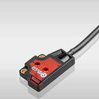 Set Sensor Fotoelektrik Refleksi Difus Depan Ultra-Tipis ELCO OS4-S6 + OS4-EDN6, Pemasangan Permukaan, Jangkauan 1m, Output NPN Gelap