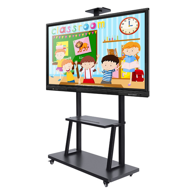 65-Inch 4K LED Touch Screen Monitor New Design Smart Interactive Flat Panel for School/Office Use