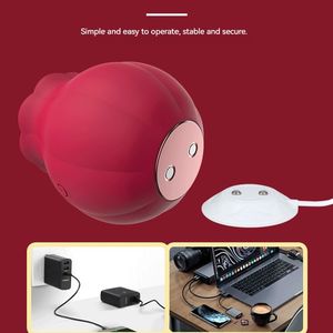 Sıcak satış gül dil yalama vibratör 10 dil yalama modları yetişkin seks oyuncak g-spot klitoral stimülatör seks oyuncakları kadınlar için - Product Image 3