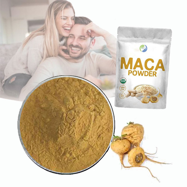 Health Care Supplements Maca Root Extract 0.6% Macamides Black Maca Extract Powder