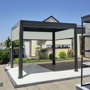 Amas 3x3 3x4 3x5 3x6 4x3 4x4 4x5 4x6 5x3 5x4 Pérgola de aluminio para exteriores motorizada bioclimática persiana para techo con pantalla - Product Image 2