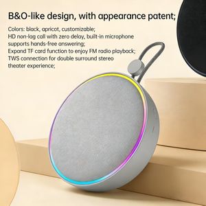 Mini Altoparlante Bluetooth Portatile Wireless con Bassi Potenti, Supporto Scheda TF, Subwoofer TYPE <span class=keywords><strong>C</strong></span> per Telefono e Laptop - Product Image 4