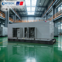 Groupe électrogène diesel silencieux MTU 1000KVA 1000KW à châssis ouvert avec ATS, prix usine, vente chaude, CE ISO