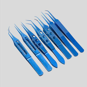 Instrumentos para Trasplante Capilar al por Mayor, Pinzas de Extracción de Folículos Pilosos, Pinzas de Precisión de Acero Inoxidable Quirúrgico, Set Oftálmico - Product Image 1