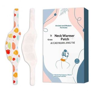 Steam <b>Neck</b> <b>Warmer</b> Patch Self-Heating Wormwood Essential Oil Hot Compress Cervical Support Patch Disposable Body <b>Warmers</b> - Product Image 1