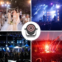 Foco Arquitectónico Exterior de 24*15w 12 Vatios RGBWA UV 6en1 5en1 4en1, Resistente al Agua IP65 IP68, Foco LED Par de 24x10w