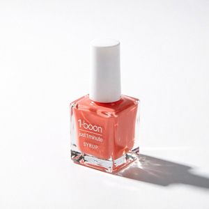 1 Boon <b>Nail</b> Syrup Just 1 Minute <b>Quick</b> <b>Dry</b> Coral Color Gel Effect Long Lasting <b>Nail</b> <b>Polish</b> - Product Image 1
