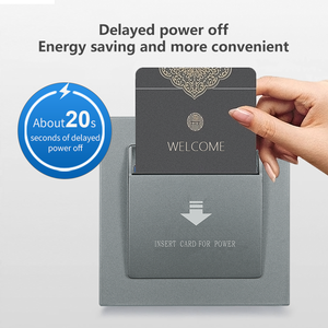 時間を制御するスマートな光スイッチRFIDカードホルダーホテルパワーセーバー - Product Image 6