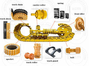 Ensamblaje de enlace de pista de chasis genuino MMA80360 KSA10380 para piezas de tren de rodaje de excavadora de 30/2/2/1/2/2/1/2/2/2/2/1/2/2/1/2/2/2/2/2 - Product Image 6