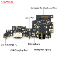 Port Pengisian Daya untuk Xiaomi Mi A1 A2 Redmi 8 8A 9A Note 7 Konektor Dock Port Pengisian Daya USB Suku Cadang Ponsel Kabel Fleksibel Ponsel